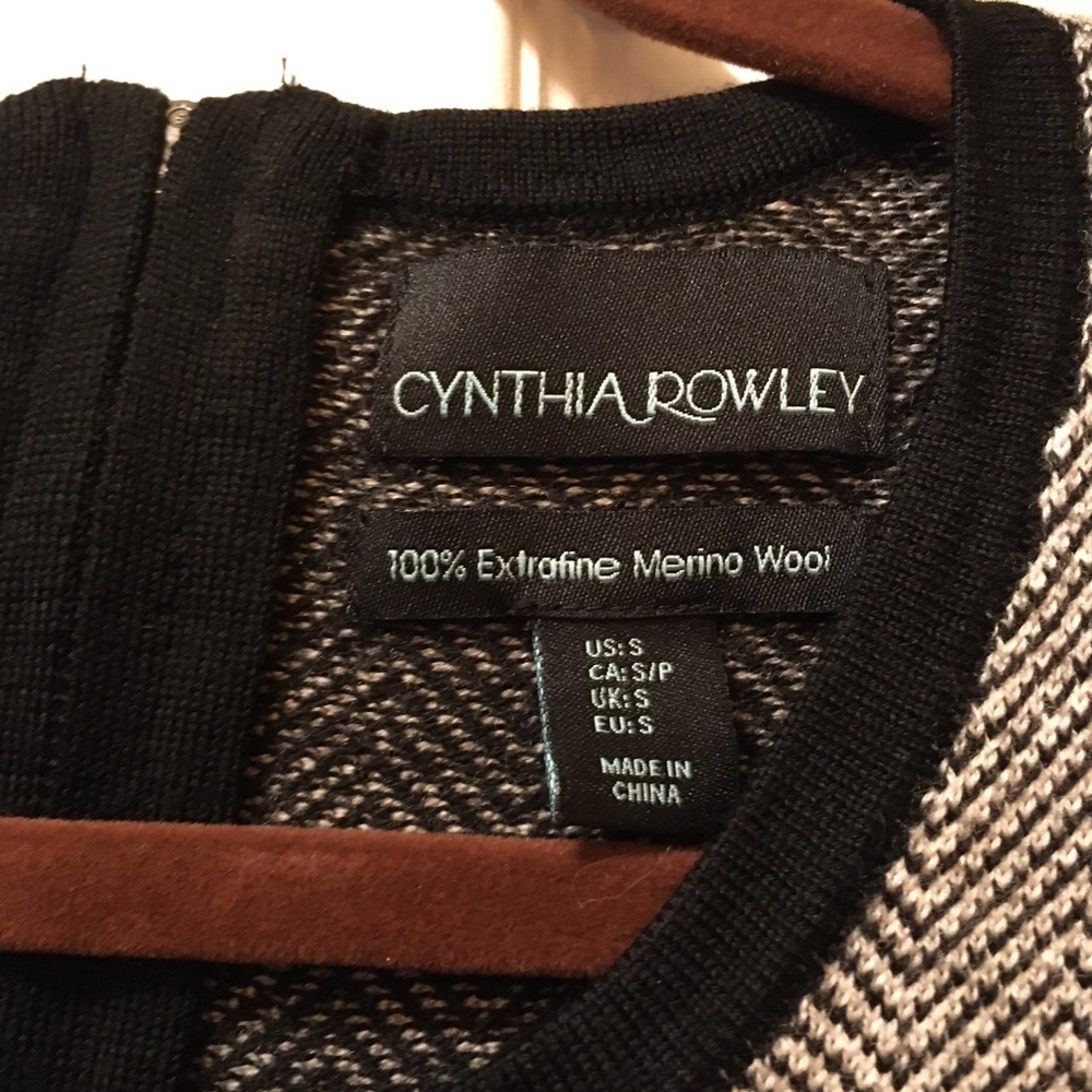 Cynthia Rowley Wool Sweater Dress - Picture 5 of 7